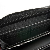 Женский кожаный кошелек Bright DR. BOND W201 black