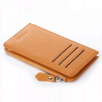 Женский кожаный кошелек Classik  DR. BOND WN-23-16 yellow