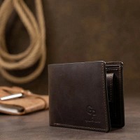 Мужской кожаный кошелек GRANDE PELLE 11553