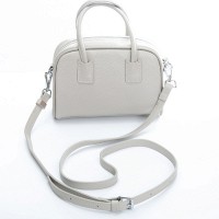 Женский молодежный кожаный клатч ALEX RAI 39059-1 pale grey