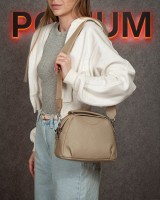 Женская кожаная сумка ALEX RAI 99125 khaki