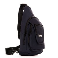 Мужская тканевая сумка-слинг Lanpad 0936 blue бол