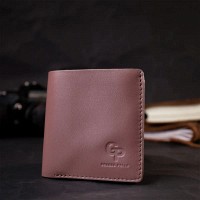 Кожаный женский кошелек ручной работы GRANDE PELLE  16799 