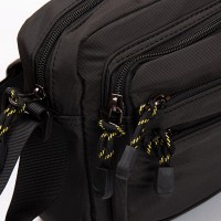Мужская сумка через плечо Lanpad 63738 black