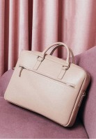 Женская кожаная деловая сумка Briefcase 2.0 светло-бежевый TW-BRIEFCASE-2-BEIGE