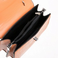 Женский клатч из кожезаменителя FASHION 01-06 17057 orange