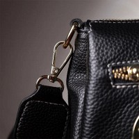 Молодежная женская кожаная сумка через плечо Vintage 22607 