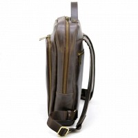 Кожаный коричневый рюкзак TARWA tc-1239-4lx