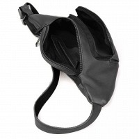 Мужская кожаная сумка бананка, сумка напоясная TARWA GA-3079-4lx