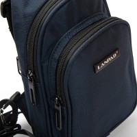 Мужская тканевая сумка-слинг Lanpad 63744 blue