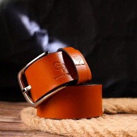 Мужской кожаный ремень Grande Pelle 21473 