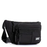 Мужская сумка на пояс Lanpad A83033 black