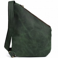 Мужская кожаная сумка-слинг TARWA RE-6402-3md