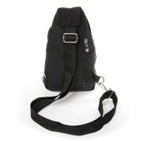 Женская тканевая сумка-слинг Jielshi 0879 black