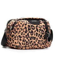 Летняя тканевая сумка Jielshi 158 leopard print