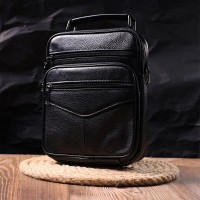 Мужская кожаная сумка через плечо Vintage 21271 