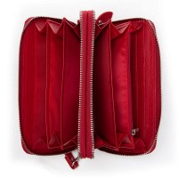 Женский кожаный кошелек Bright DR. BOND W39 red