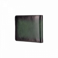 Мужской  кожаный кошелек Visconti AT63 Roland c RFID (Burnish Green)