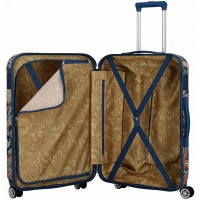 Чемодан Travelite Spotlight Flash Paisley Blue L Большой Ti831404-20