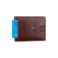 Мужской зажим для купюр из кожи Visconti VSL57 (Brown Monza)
