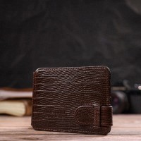 Мужской кожаный зажим для купюр CANPELLINI 21940 