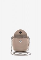 Кожаная женская сумка	мини The Wings Kroha tw-kroha-light-beige