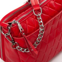 Женская кожаная сумка ALEX RAI 8912-10 red