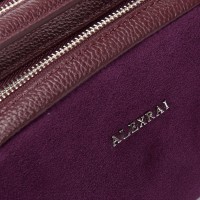 Женская замшевая сумка ALEX RAI 99126 bordo