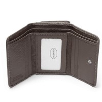 Женский кожаный кошелек Bright DR. BOND WS-403 gray