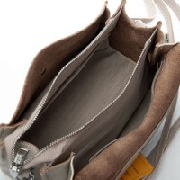 Женская кожаная сумка ALEX RAI 99129 beige