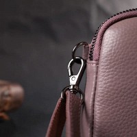 Молодежная женская кожаная сумка через плечо Vintage 22279 
