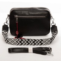 Женская кожаная сумка ALEX RAI 6616 black