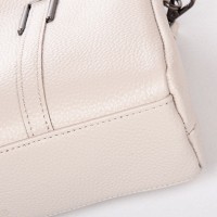 Молодежный клатч из кожи ALEX RAI 88089 white
