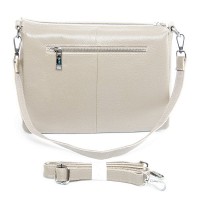 Женская кожаная сумка ALEX RAI 2087 white