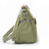 Женская кожаная сумка ALEX RAI 2048-9 olive