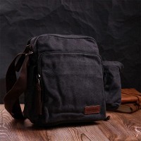 Мужская тканевая сумка через плечо с чехлом для воды Vintage 22208