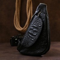 Мужская кожаная сумка через плечо Vintage 20489