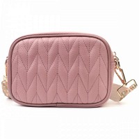 Молодежная женская кожаная сумка через плечо Vintage 22614 