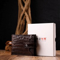 Мужской кошелёк из кожи KARYA 21069 
