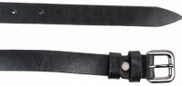 Женский кожаный ремень Skipper 1421-20 черный