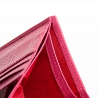 Женский кожаный кошелек Bright DR. BOND WS-36 plum-red