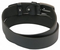 Мужской кожаный ремень под джинсы Skipper 1011-38 черный 3,8 см