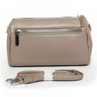 Молодежный клатч из кожи ALEX RAI BM 88083-11 l-grey