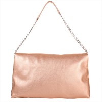 Женская кожаная сумка LASKARA lk-ds259-rose-gold