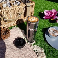 Термокружка ZIZ «ВЫКЛЮЧИ МИР» 380 мл (21081)