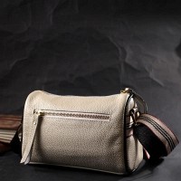 Молодежная женская кожаная сумка через плечо Vintage 22264 