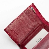 Женский лаковый кожаный кошелек PE DR. BOND PEW214 red