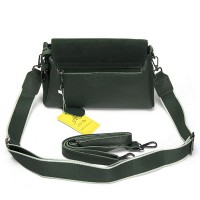 Женская замшевая сумка ALEX RAI 99118 green