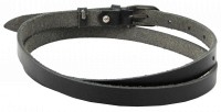 Женский узкий кожаный ремень Skipper 1373-15