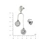 Серьги Скифская Этника Афина ассиметрия 925